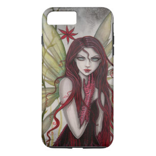 Coque iPhone 8 Plus/7 Plus Fantaisie de fée écarlate par Molly Harrison