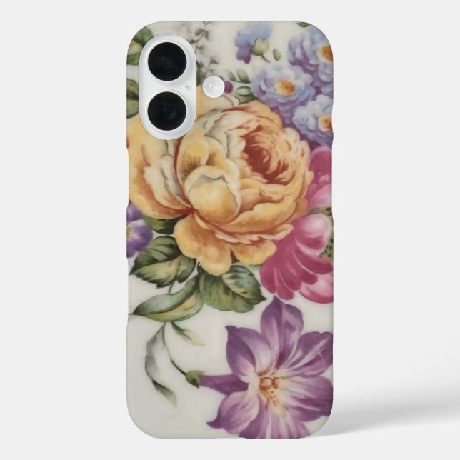 Coques Case-Mate iPhone Fantaisie florale  (Verso)