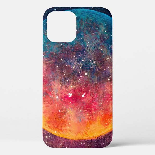 Coques Case-Mate iPhone Fantastique peinture à l'huile belle grande planèt (Verso)
