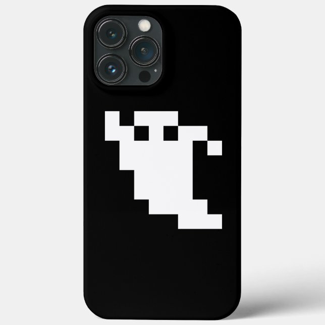 Coques Case-Mate iPhone Fantôme à 8 bits pour pixels (Verso)