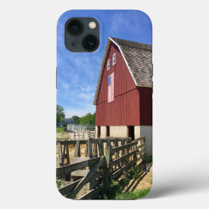 Case-Mate iPhone Case Farms   Red Barn With American Flag