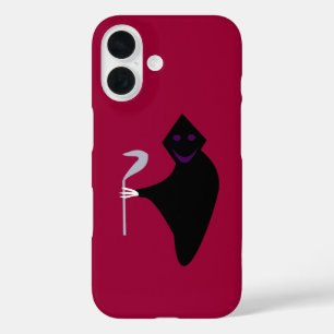Coque Pour iPhone 16 Faucheuse Halloween