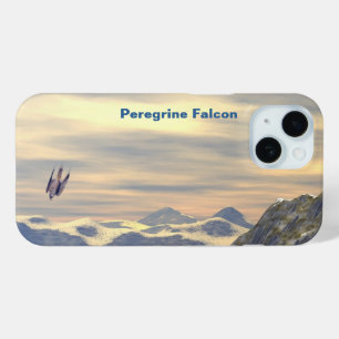 Coque Pour iPhone 15 Faucon pèlerin de la vélocité terminale