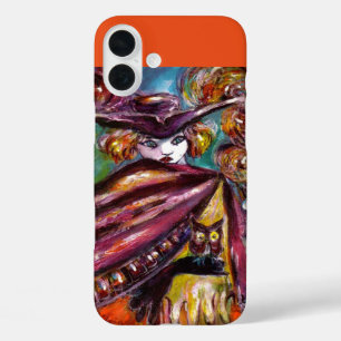 Coques iPhone 16 Plus FAUST / Masque mystérieux, Tricorne et Chouette