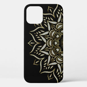 Case-Mate iPhone Case Faux diamants texture mandala or accent