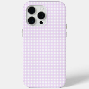 Coque iPhone 15 Pro Max Faye et Lauren Baby En vichy rose