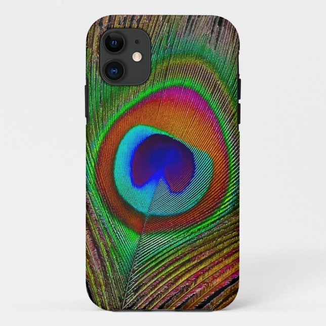 Coques Case-Mate iPhone Feather Vibrant Copper (Dos)