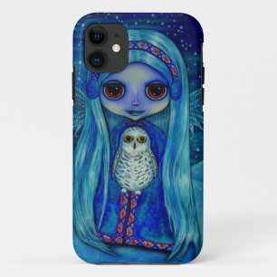 Etui iPhone Case-Mate Fée de hibou de Milou en hiver