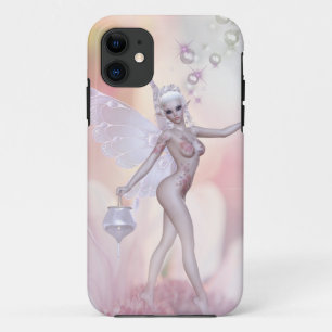 Coque iPhone 11 Féerie en fleur rose