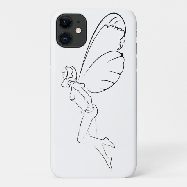 Coques Case-Mate iPhone Fées volantes... (Dos)