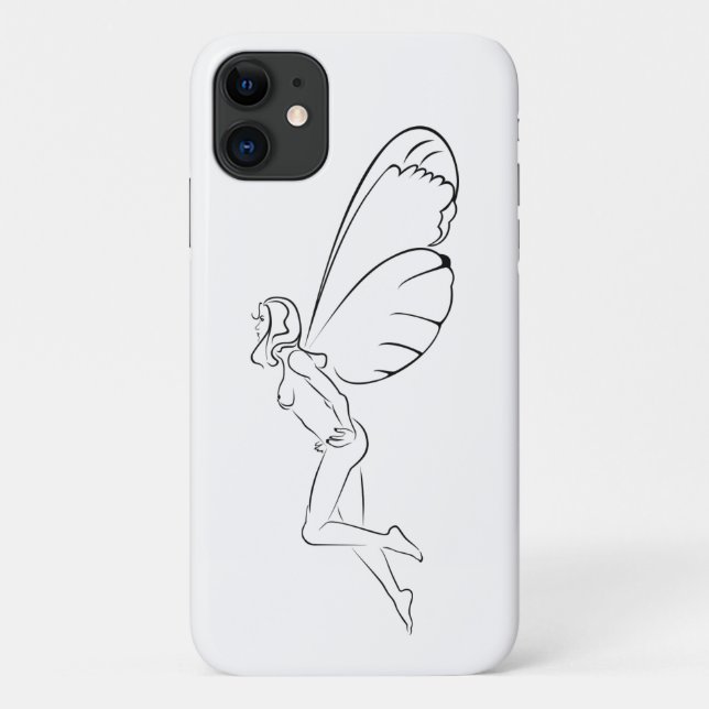 Coques Case-Mate iPhone Fées volantes... (Dos)