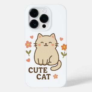 Coque Pour iPhone 14 Pro Feline in Bloom