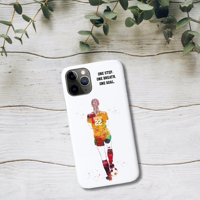 Coques Case-Mate iPhone Female Soccer Player iPhone 11 Pro Case (Créateur téléchargé)
