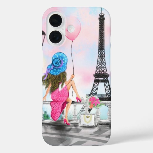 Coques Case-Mate iPhone Femme À Paris Tour Eiffel (Verso)