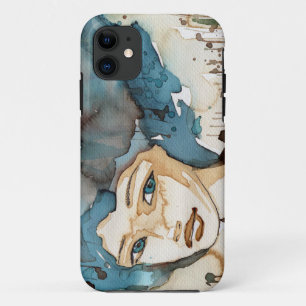 Etui iPhone Case-Mate Femme bleue