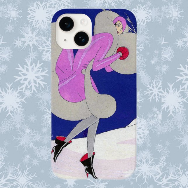 Coques Case-Mate iPhone Femme branchée en hiver (Créateur téléchargé)