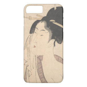Coque iPhone 7 Plus Femme détendant après son Bath