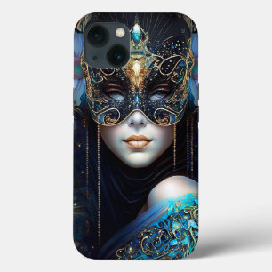 Case-Mate iPhone Case Femme d'Imaginaire portant un masque