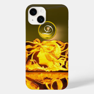 COQUES POUR iPhone FEMME ÉLÉGANTE BEAUTÉ BIJOU /DAME, RUBAN BLEU, FLE