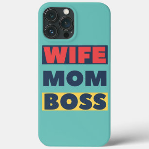 Case-Mate iPhone Case Femme Maman Boss Drôle Mère's Day Design 