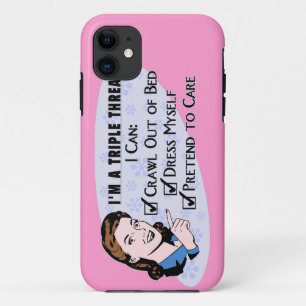 Coque Case-Mate Pour iPhone Femme sarcastique des rétros années 50 drôles :