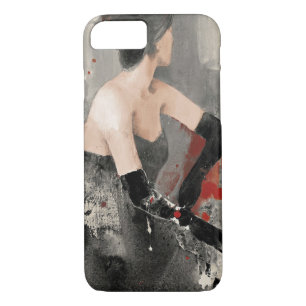 Coque Case-Mate Pour iPhone Femme vintage sauvage d'aquarelle d'Apple  