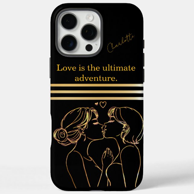 Coques Case-Mate iPhone Femmes célébrant l'amour (Verso)