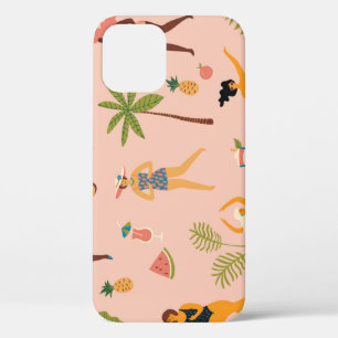 Case-Mate iPhone Case Femmes en maillot de bain : Danse Vintage tropical
