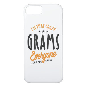Case-Mate iPhone Case Femmes Je suis fou Grams Tout le monde