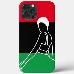 Case-Mate iPhone Case Femmes panafricaines avec un petit afro
