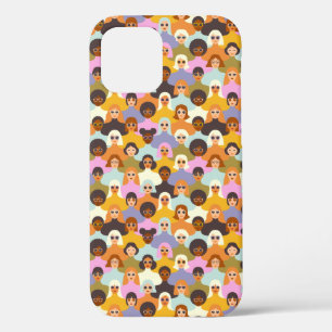 Case-Mate iPhone Case Femmes rétrogrades du Motif mondial