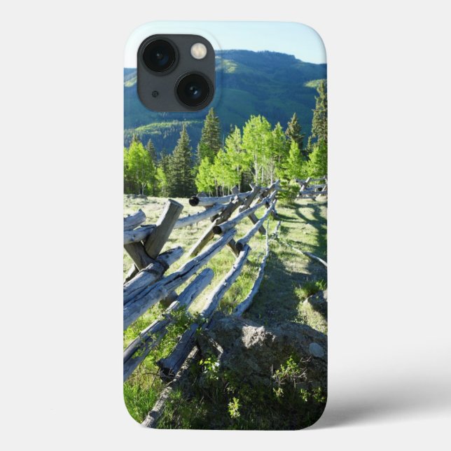 Coques Case-Mate iPhone Fenceline en bois (Verso)