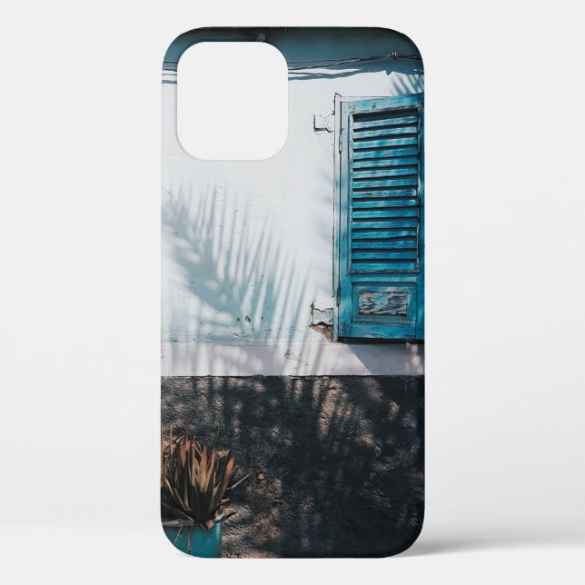 COQUES Case-Mate iPhone FENÊTRES OUVERTES BLEUES (Verso)