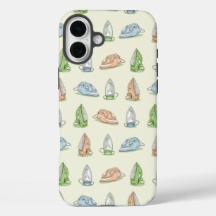 Coques iPhone 16 Plus Fer à repasser Lave-linge patten
