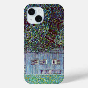 Coque Pour iPhone 15 Ferme en Haute-Autriche par Gustav Klimt