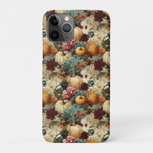 Case-Mate iPhone Case Ferme Rustique Citrouille Orange Floral Vintage