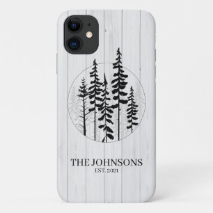 Case-Mate iPhone Case Ferme Rustique moderne de pins
