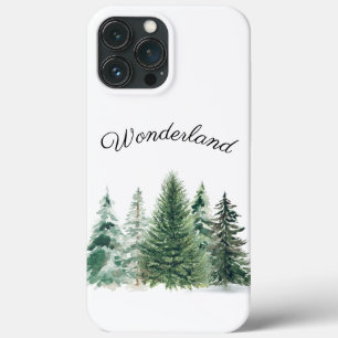 Case-Mate iPhone Case Ferme rustique Wonderland Forêt d'arbres de Noël
