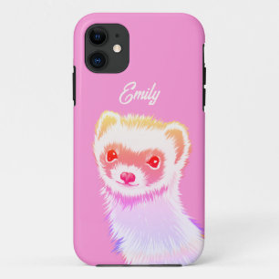 Case-Mate iPhone Case Ferret Sassy Aux Couleurs Arc-En-Ciel