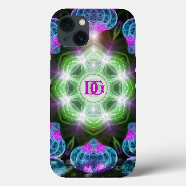 Coques Case-Mate iPhone Ferris Wheel Fractal Art (Verso)