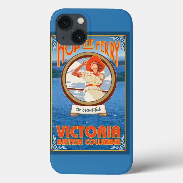 Coques Case-Mate iPhone Ferry pour femme - Victoria (C.-B.) Canada (Verso)