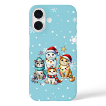 Festif adorable chats de Noël