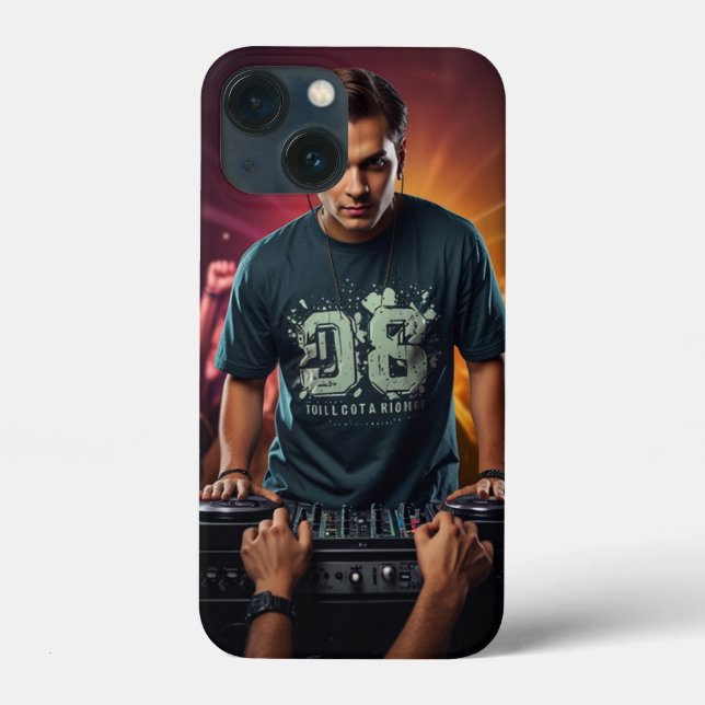 Coques Case-Mate iPhone Festival Frenzy : DJ dans Spotlight Design (Verso)