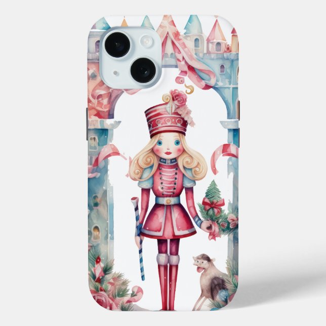 Coques Case-Mate iPhone Festive Noël Nutcracker Holiday (Verso)