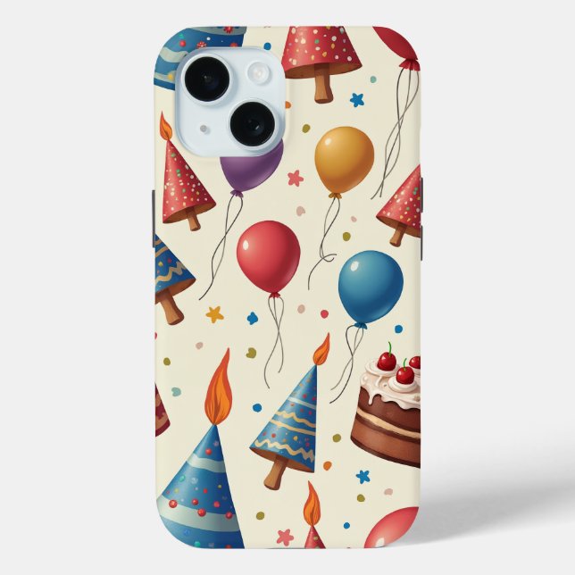 Coques Case-Mate iPhone fête d'anniversaire (Verso)