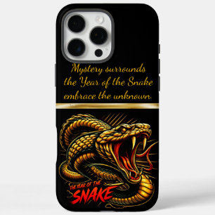 Coques iPhone 16 Pro Max Fête de l'année du serpent 2025