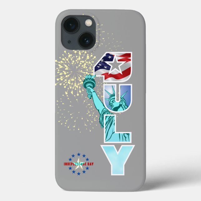 Coques Case-Mate iPhone Fête de l'Indépendance (Verso)