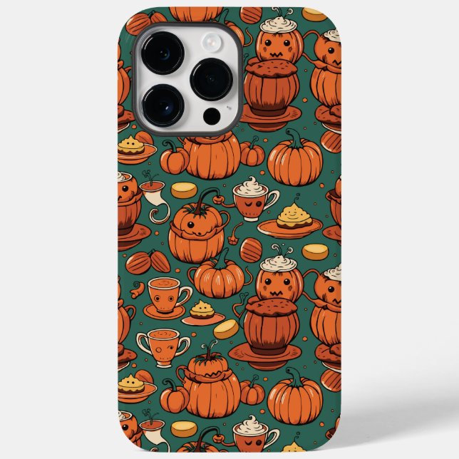 Coques Case-Mate iPhone Fête de Pizzazz Éffrayante d'automne (Verso)
