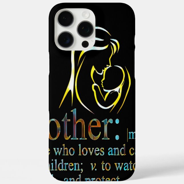 Coques Case-Mate iPhone Fête des mères  (Verso)