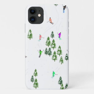 Case-Mate iPhone Case Fête d'Illustration de ski alpin Freeride
